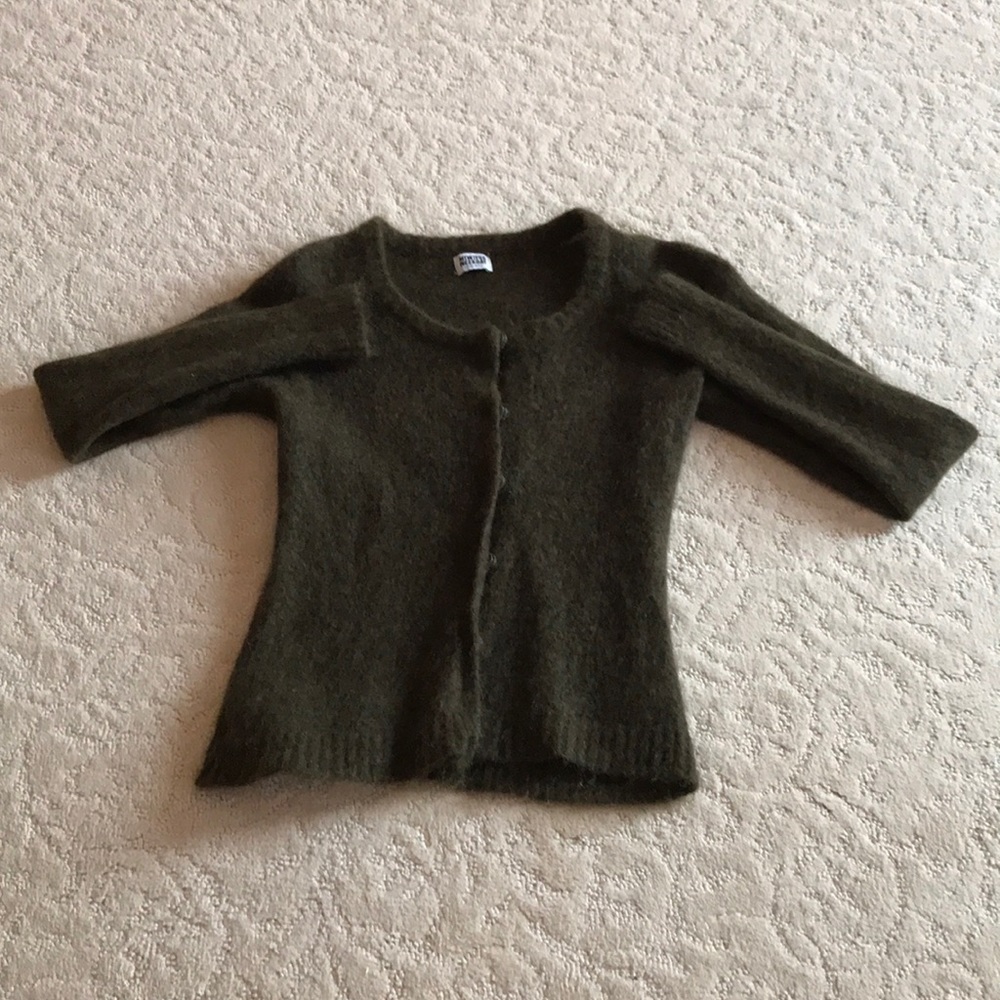 cropped pullover sweater